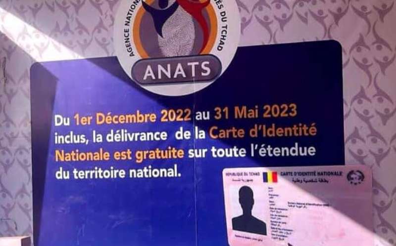 Tchad : la carte nationale d’identité gratuite jusqu’en juillet prochain