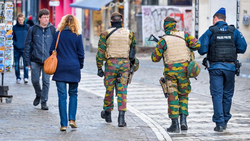 Belgique-sécurité : Les forces armées ne déferleront dans les rues de Bruxelles qu&rsquo;à compter du 8 avril 2026