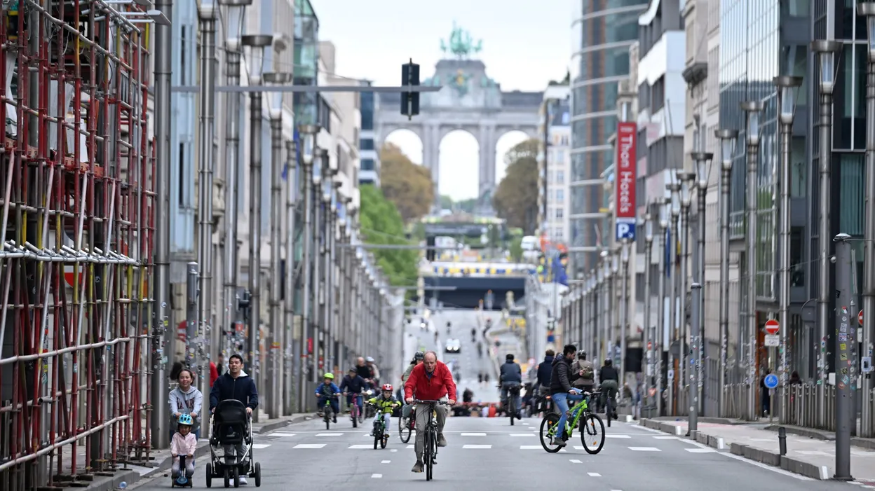 Bruxelles : 63 % des habitants veulent plus de journées sans voiture