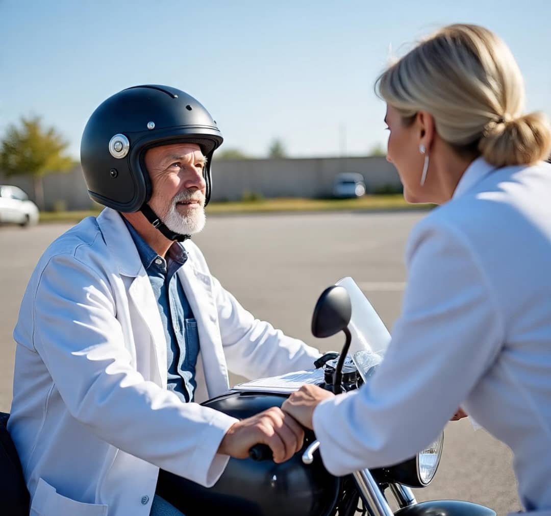 Handicap, santé, âge : l’AWSR peut désormais évaluer l’aptitude à la conduite moto