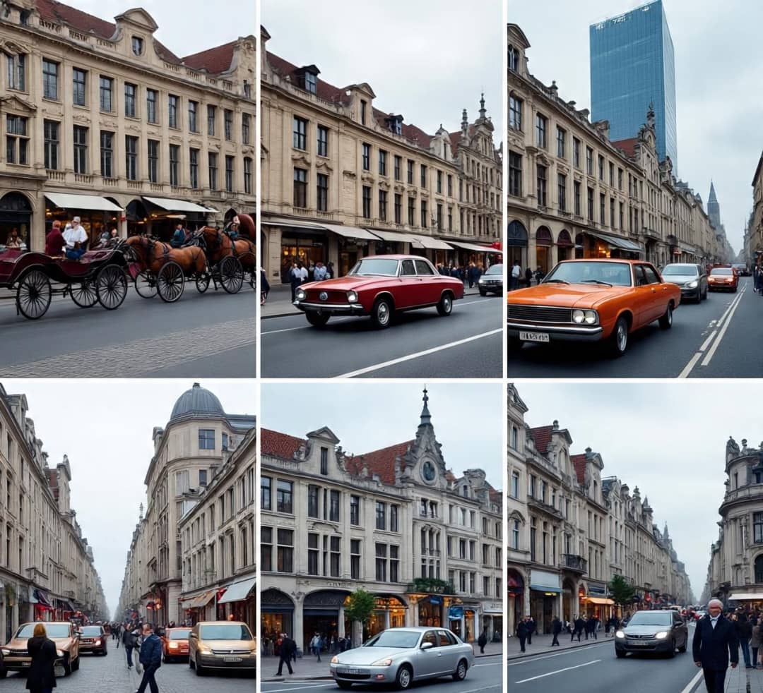 Voyage dans le passé de Bruxelles : explorez votre quartier à travers les décennies