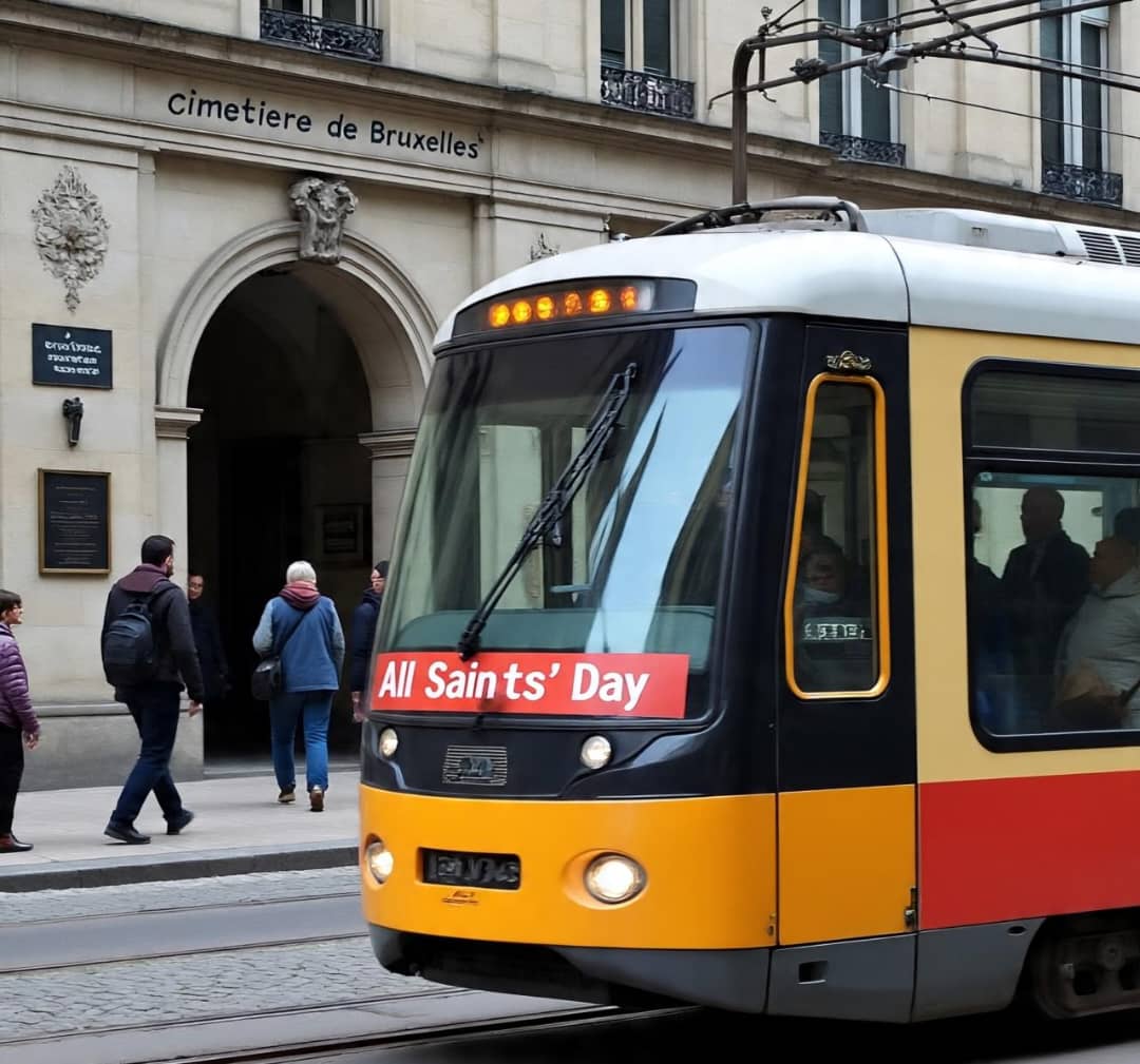 Toussaint à Bruxelles : la STIB adapte son réseau pour faciliter l’accès aux cimetières