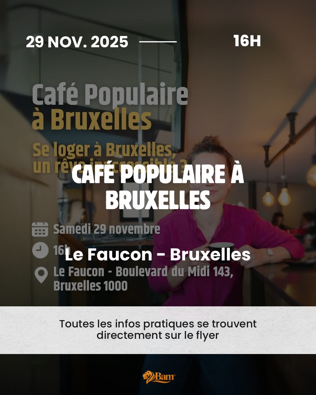 Café Populaire – Se loger à Bruxelles : un défi de plus en plus difficile ?