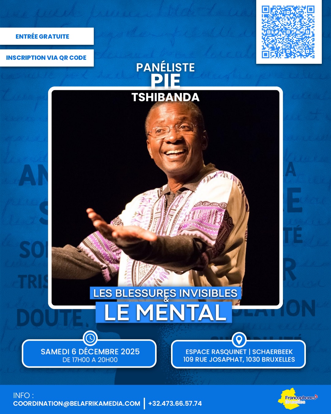 Deuxième intervenant confirmé