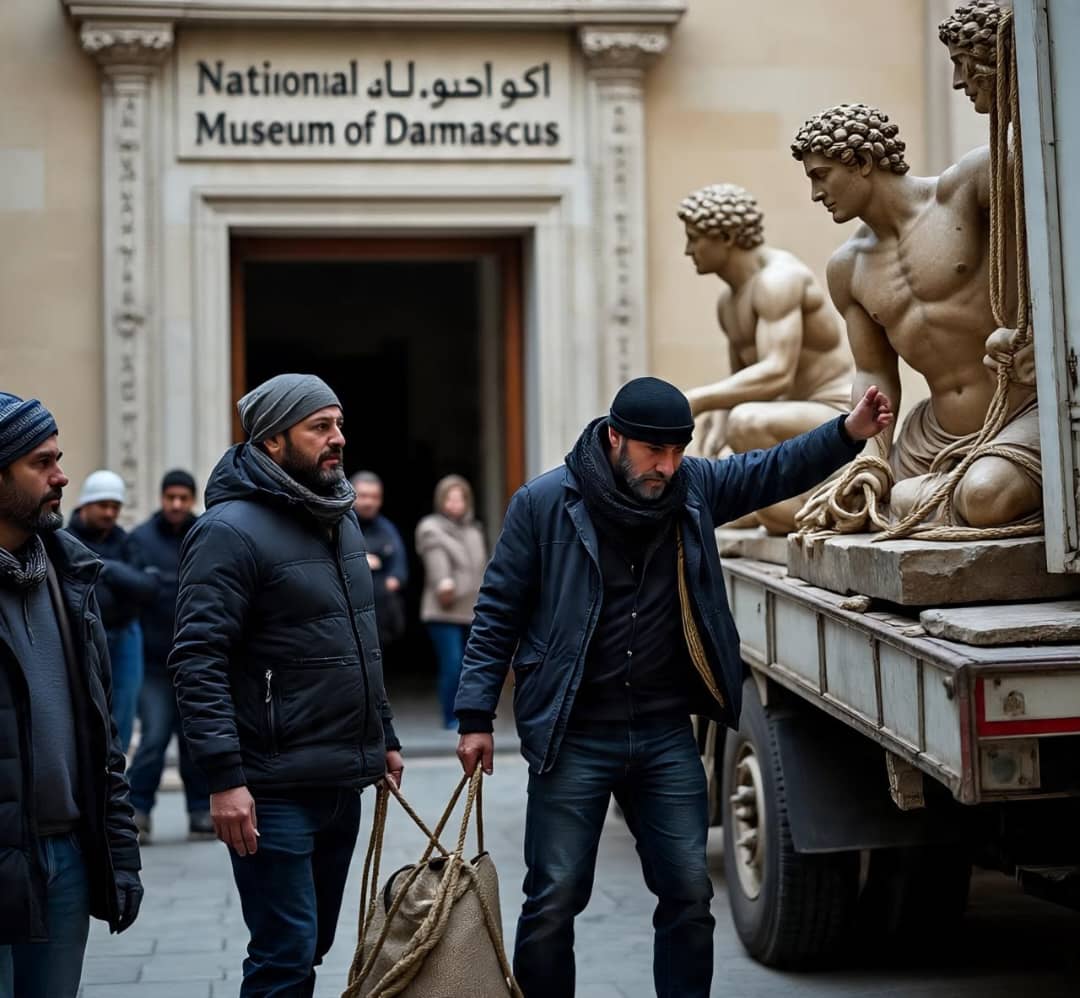 Syrie : des voleurs dérobent des statues antiques au musée national de Damas