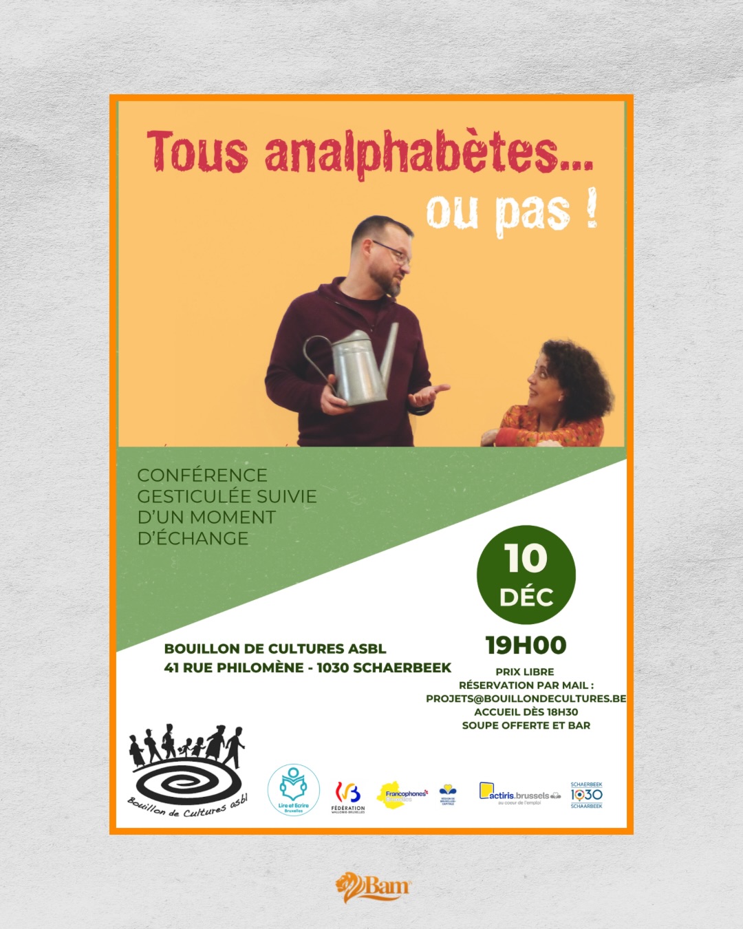 L'(il)lettrisme : une réalité à partager