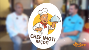 Chef Imoti Reçoit Frédéric Aerts ancien sportif de haut niveau