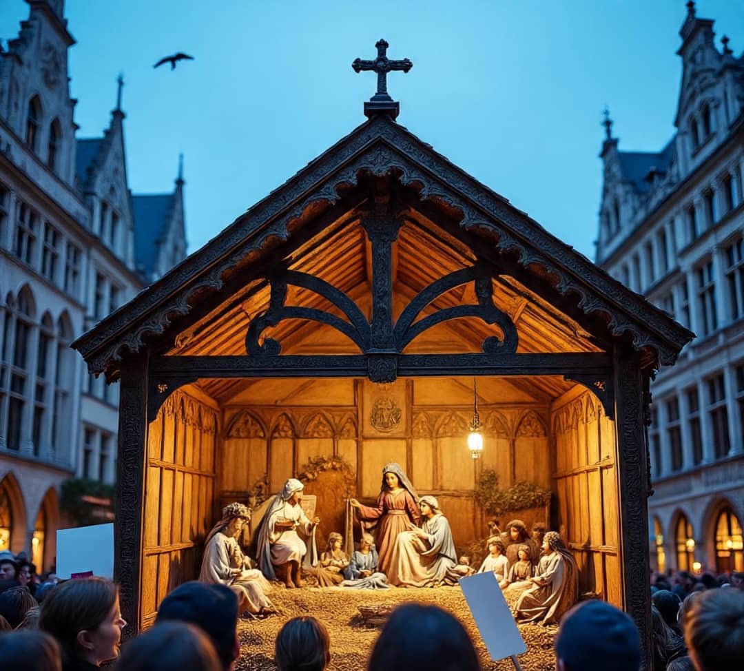 Belgique-Polémique autour de la crèche de la Grand-Place : La tradition doit être créatrice