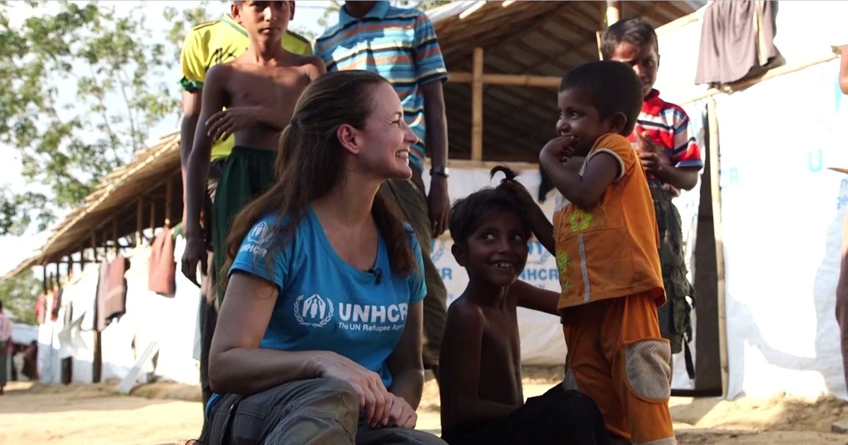 Kristin Davis, une ambassadrice de bonne volonté pour les réfugiés du Soudan du Sud
