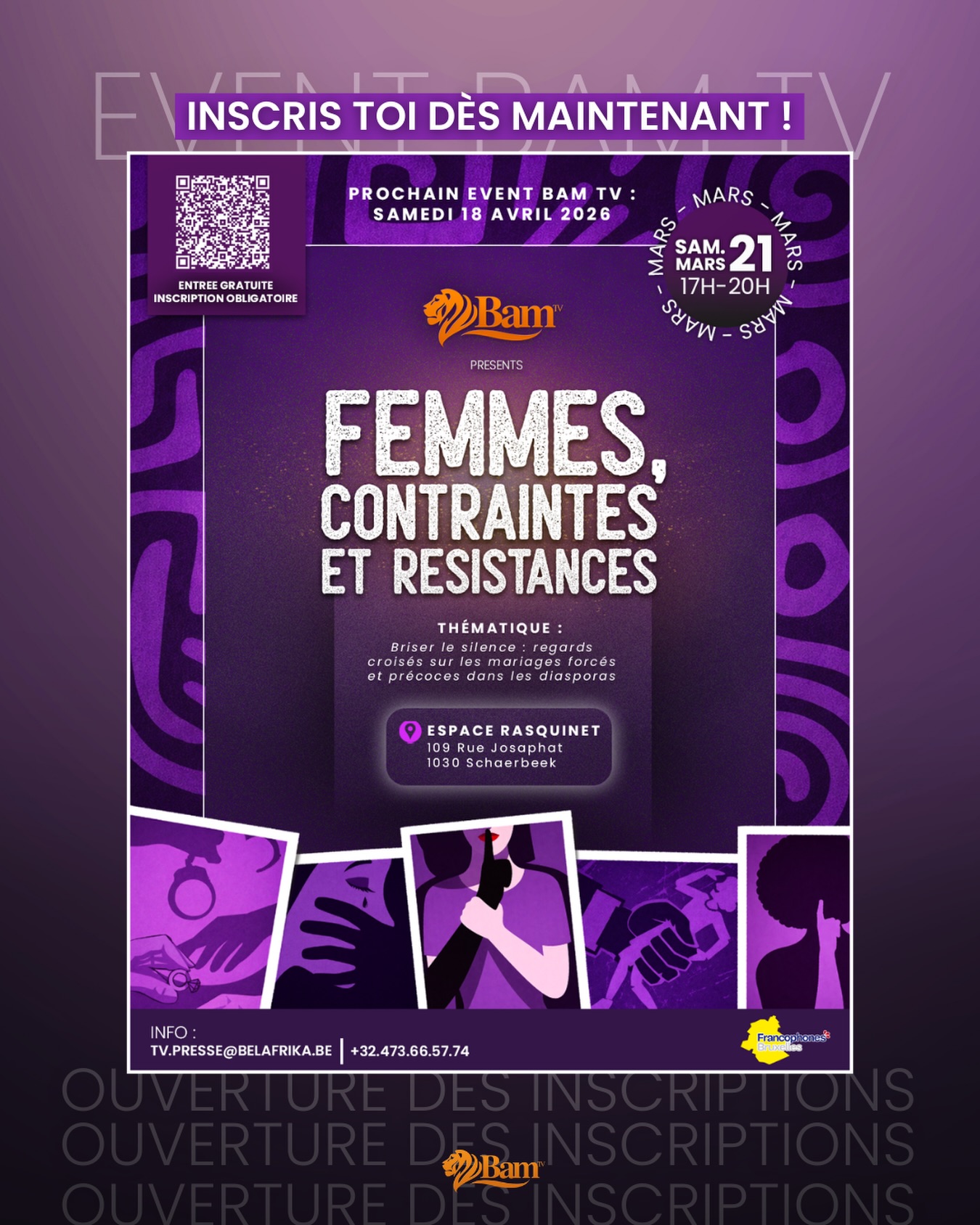 Briser le silence : femmes, contraintes et résistances