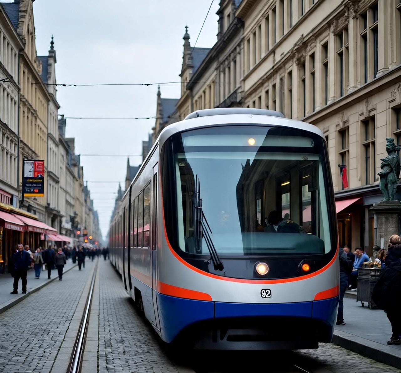 Belgique : Les trams 92 reprennent leur route normale