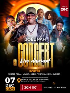 JOEL PAH EN CONCERT LIVE