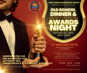 OLD SCHOOL DINNER & DISTINCTIVE HONORS AWARDS NIGHT 28 th dec 2024