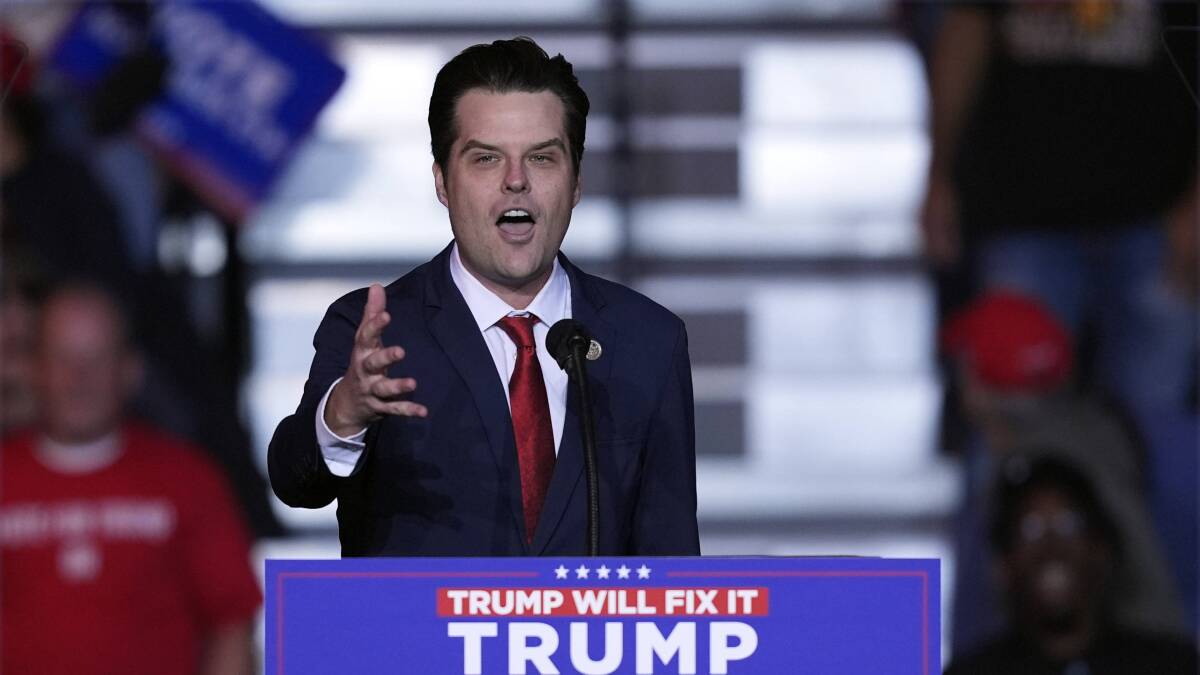 USA : Matt Gaetz est nommé procureur général par Trump, une décision stratégique